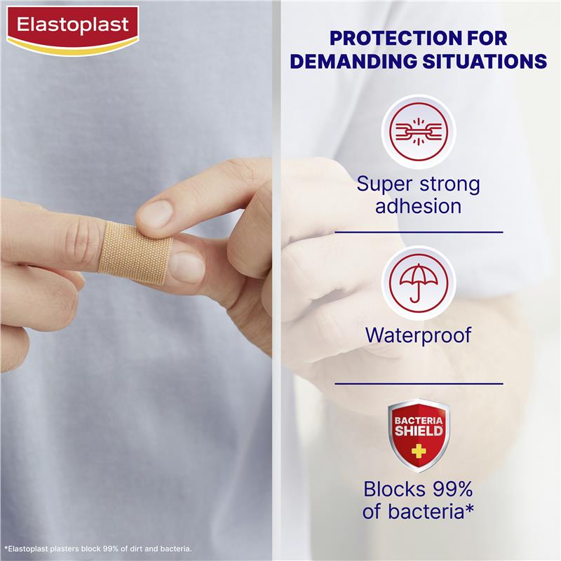 Load image into Gallery viewer, Elastoplast Extra Tough Waterproof Assorted 15 Strips
