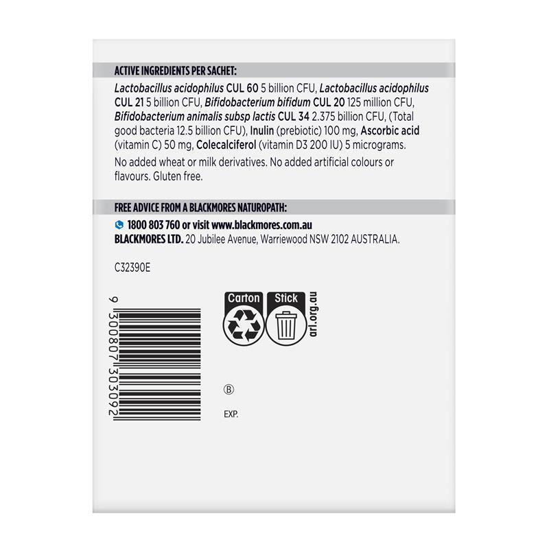 Load image into Gallery viewer, Blackmores Probiotics+ Kids Daily Health Powder 30 Sachets
