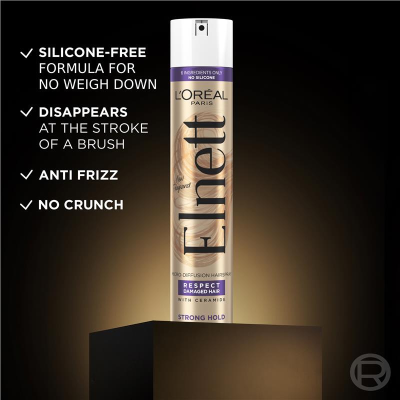 Load image into Gallery viewer, L’Oreal Paris Elnett Damaged Hair Ceremide Hairspray 75ml
