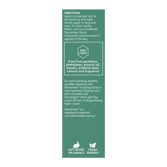 DermaVeen Face Vitamin C + Niacinamide Brightening Serum 30ml