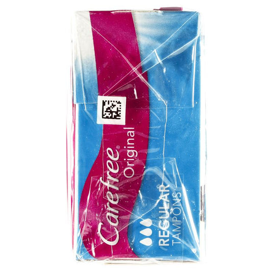 Carefree Original Regular Tampons 20 Pack
