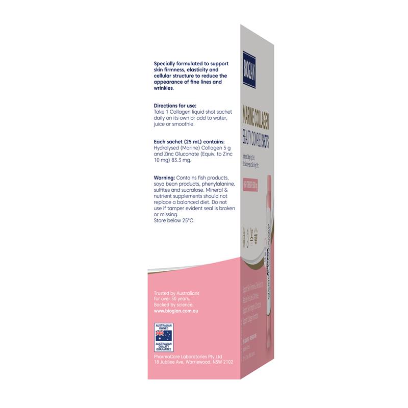 Load image into Gallery viewer, Bioglan Marine Collagen Beauty Complex 25ml x15 Shots
