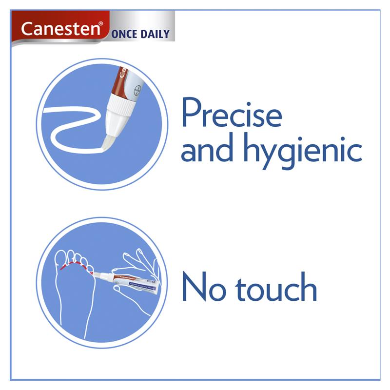 Load image into Gallery viewer, Canesten Once Daily Antifungal Athletes Foot Cream with Applicator 15g
