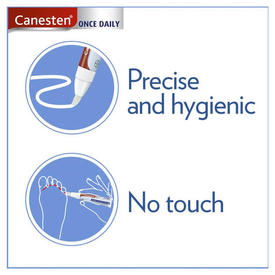 Canesten Once Daily Antifungal Athletes Foot Cream with Applicator 15g