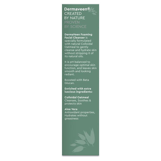 DermaVeen Face Foaming Cleanser 125ml