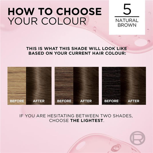 L'Oreal Excellence Creme 5 Natural Brown Hair Colour