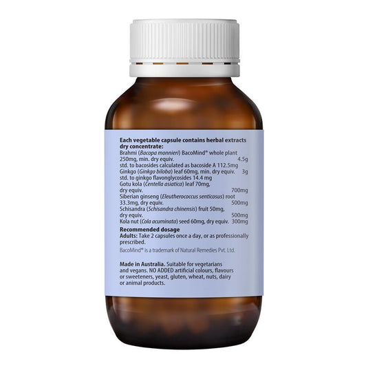 Fusion Memory 60 Vegetarian Capsules