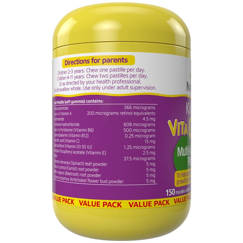 Load image into Gallery viewer, Nature's Way Kids Smart Vita Gummies Multi-Vitamin+ 150 Gummies Exclusive Size
