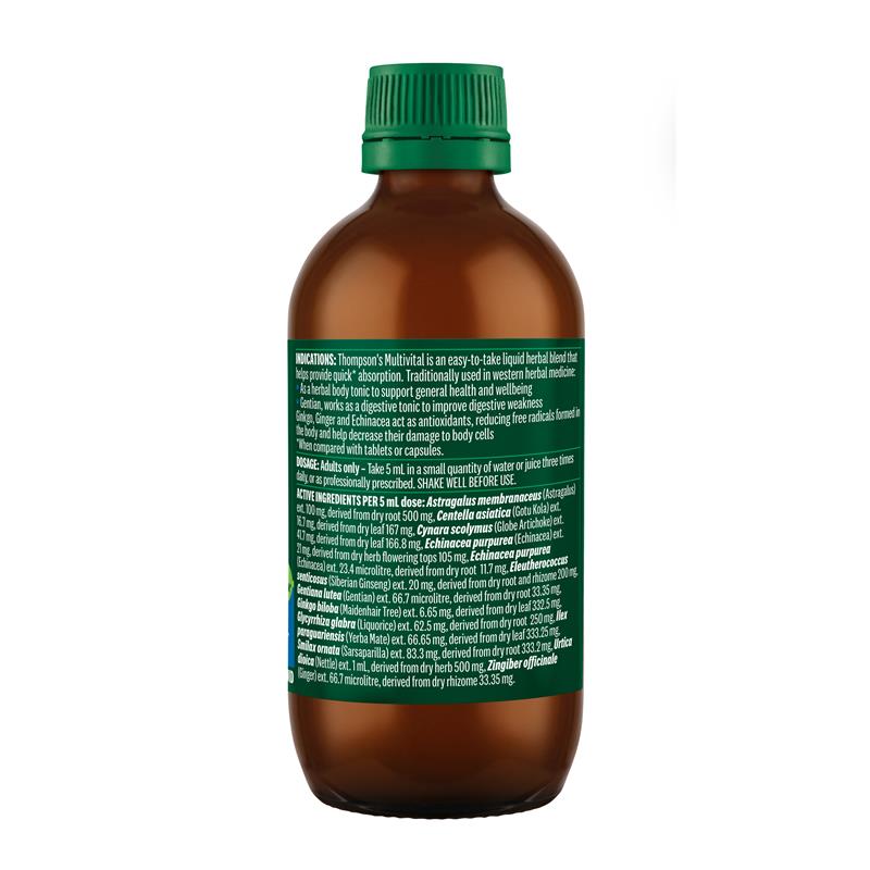 Load image into Gallery viewer, Thompson's Multivital 200ml
