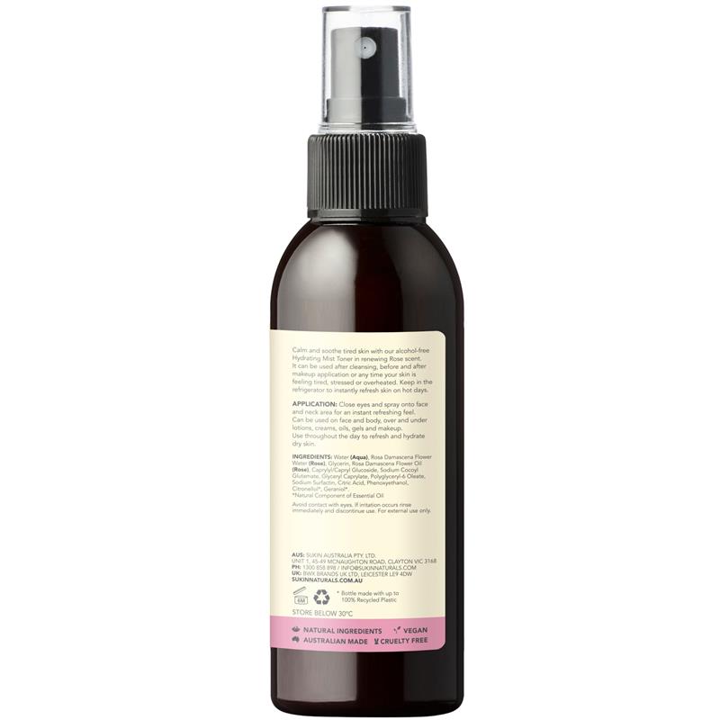 Load image into Gallery viewer, Sukin Rose Hydrating Mist Toner 125ml
