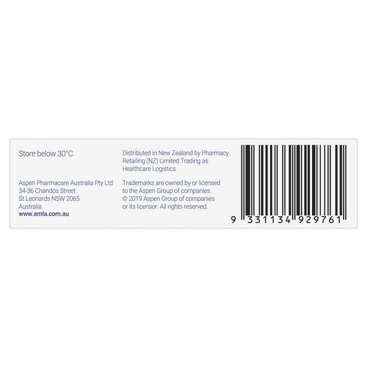 Emla Cream 1 x 5g Tubes + 2 Dressings