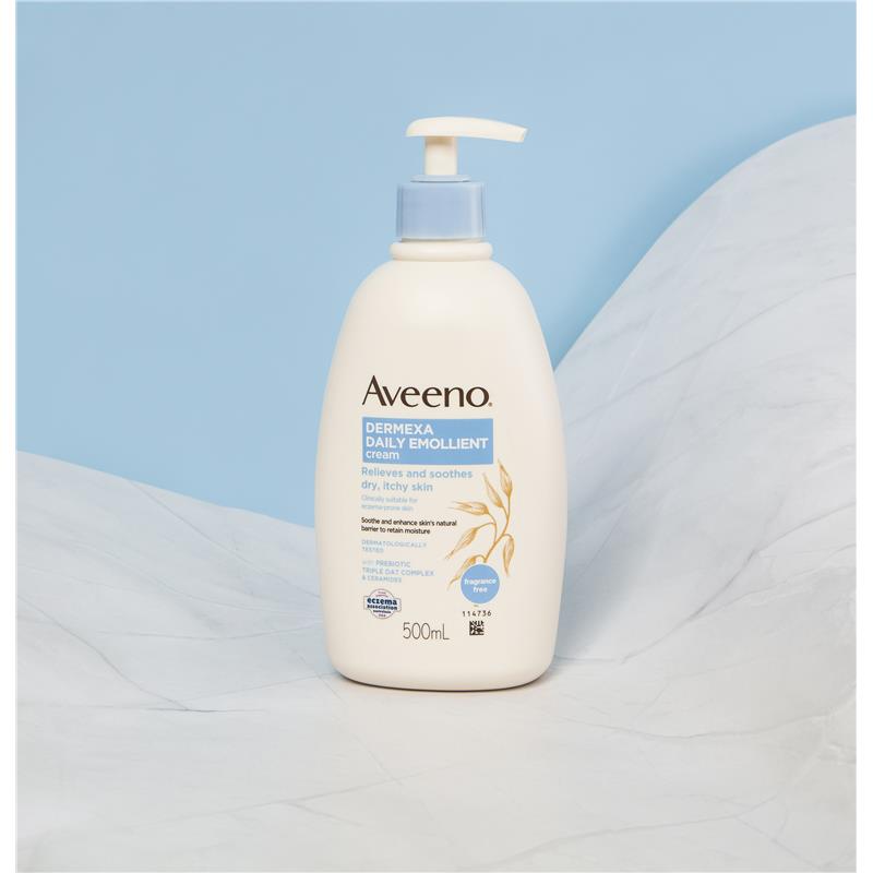 Load image into Gallery viewer, Aveeno Dermexa Daily Emollient Fragrance Free Body Cream 500ml
