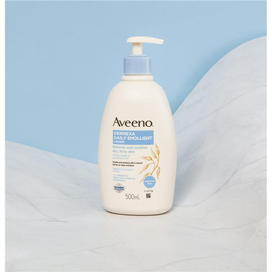 Aveeno Dermexa Daily Emollient Fragrance Free Body Cream 500ml