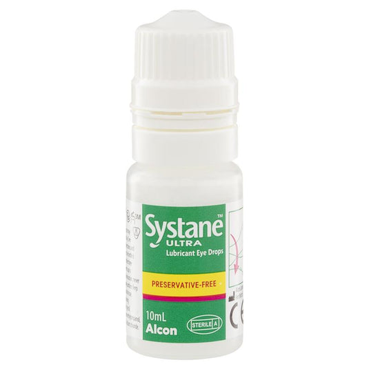 Systane Ultra Multi Dose Preservative Free Lubricant Eye Drops 10ml