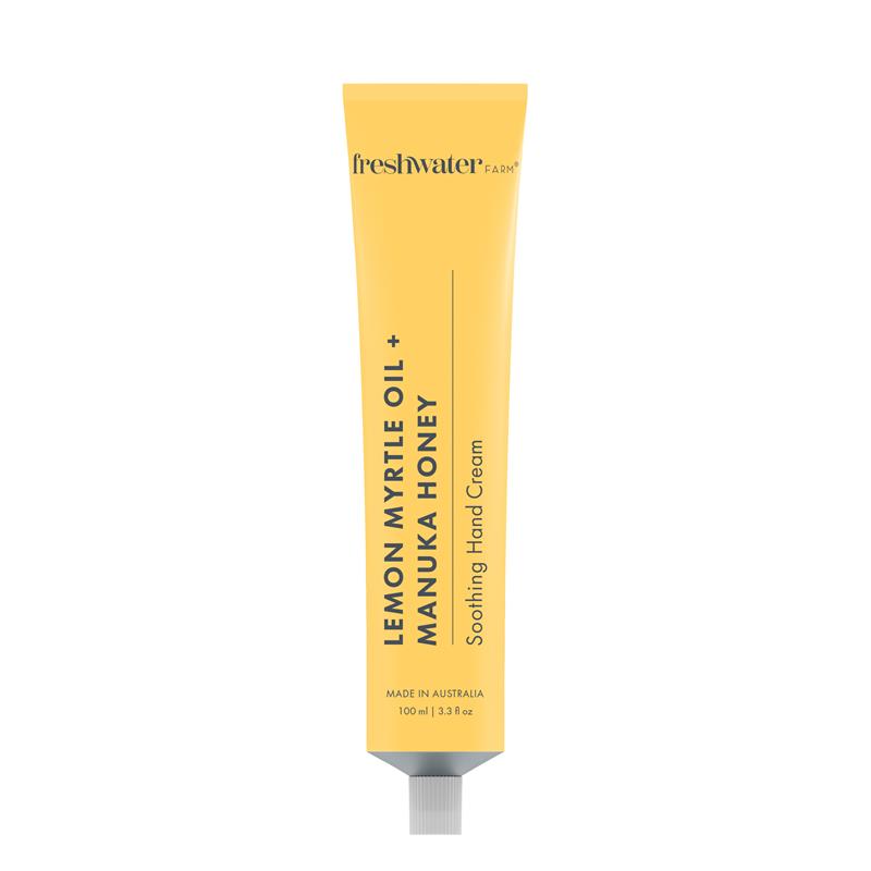Load image into Gallery viewer, Freshwater Farm Lemon Myrtle + Manuka Honey Hand Cream 100ml
