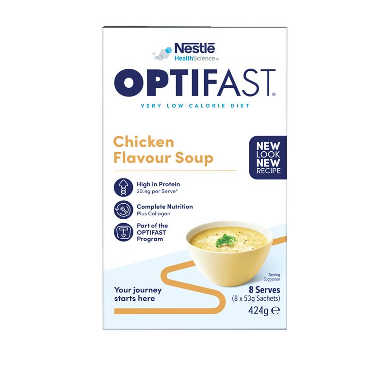 Load image into Gallery viewer, Optifast VLCD Soup Chicken 8 x 53g
