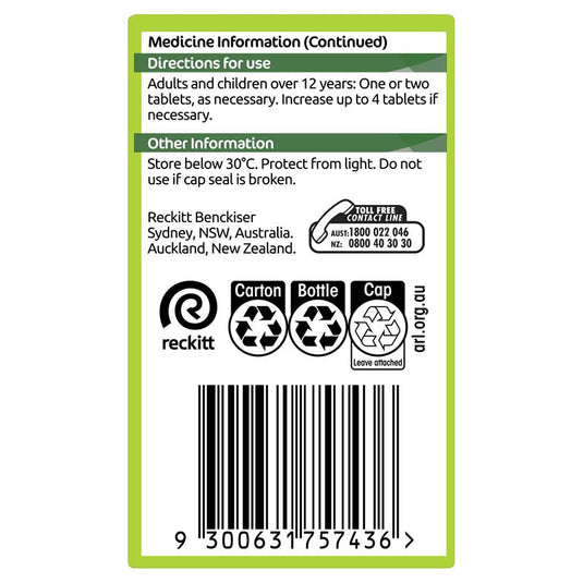 Senokot Dual Action 200 Tablets
