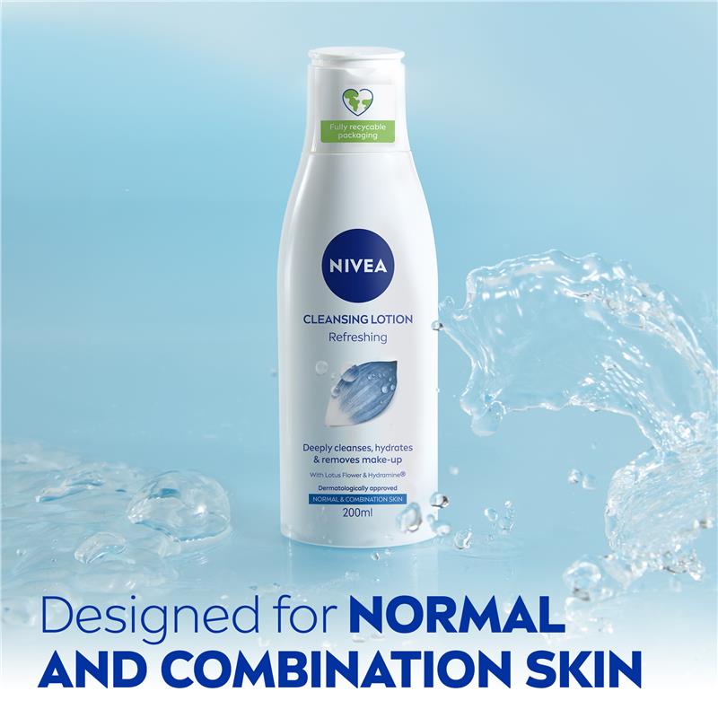 Load image into Gallery viewer, NIVEA Daily Essentials Refreshing Face Cleansing Lotion 200ml
