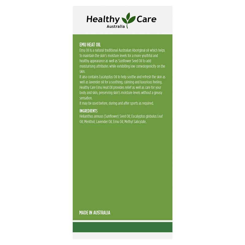 Load image into Gallery viewer, Healthy Care Emu Heat Oil 100ml
