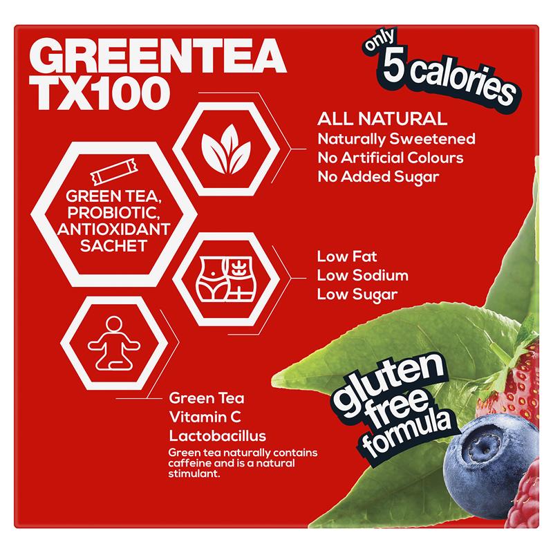 Load image into Gallery viewer, BSc Green Tea TX100 Super Berry 60 x 3g Serve NEW

