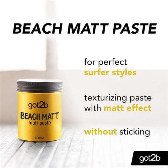 Got2b Beach Matt Matt Paste 100ml