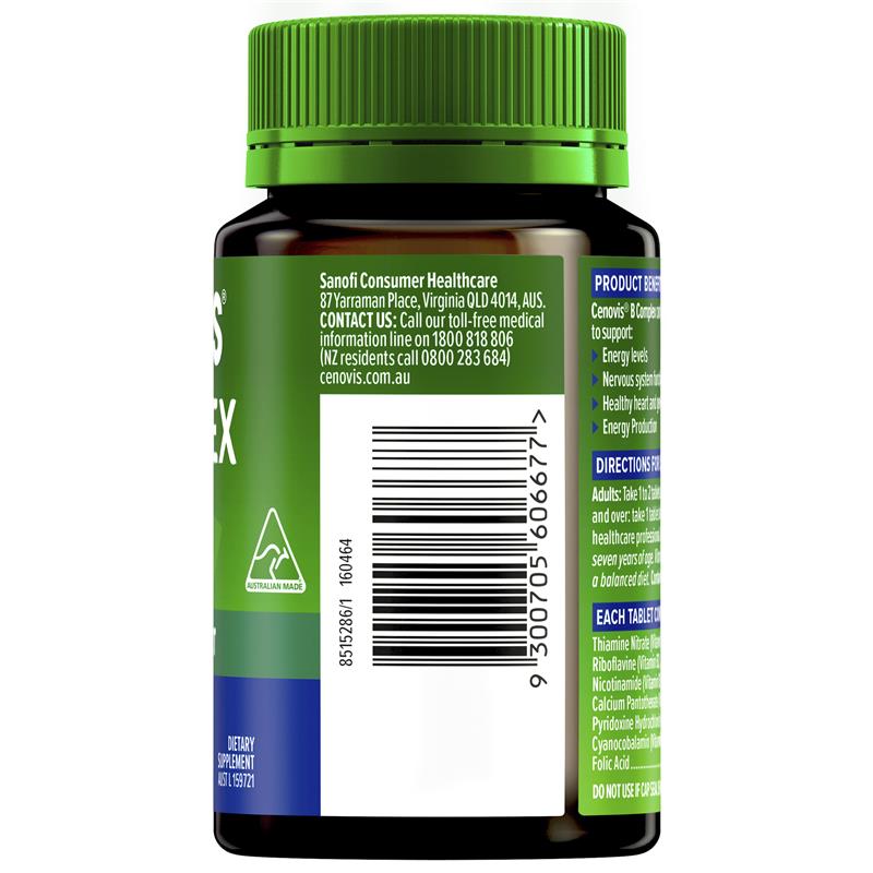 Load image into Gallery viewer, Cenovis B Complex 180 Tablets
