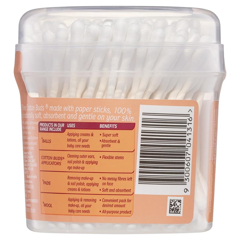 Load image into Gallery viewer, Johnson &amp; Johnson Cotton Buds 150 with Canister
