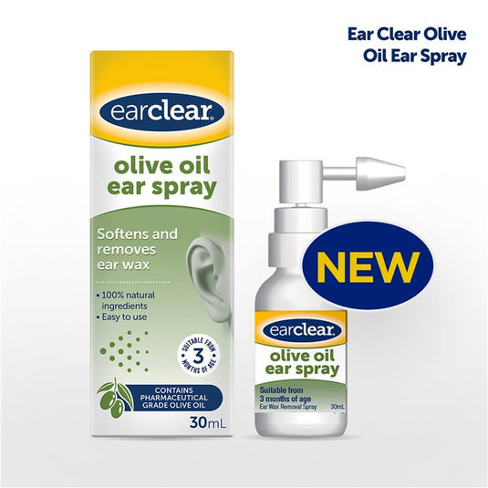 Ear Clear Olive Oil Ear Spray 30ml