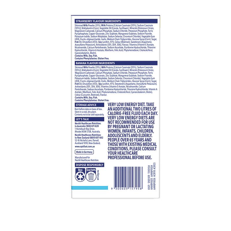 Load image into Gallery viewer, Optifast VLCD Shake Assorted Pack 5 x 53g
