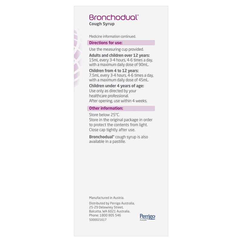 Load image into Gallery viewer, Bronchodual Cough 290ml Syrup

