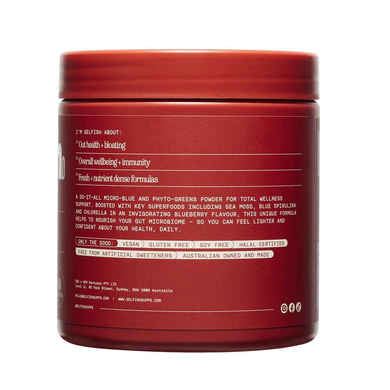 Load image into Gallery viewer, Selfish Balance My Gut Blueberry Bliss Flavour 240g
