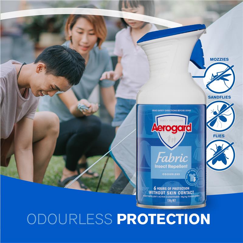 Load image into Gallery viewer, Aerogard Fabric Insect Repellent Odourless Spray 150g
