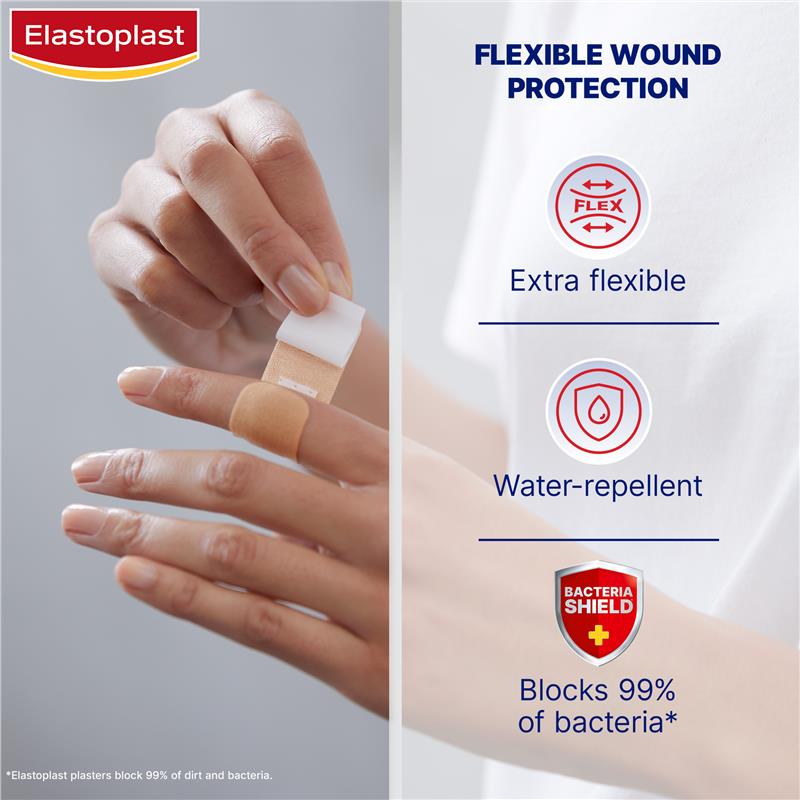 Load image into Gallery viewer, Elastoplast Flexible Fabric Strips 20 Pack
