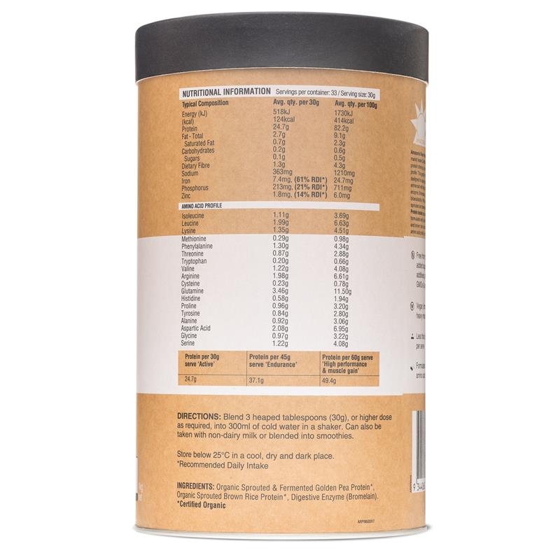 Load image into Gallery viewer, Amazonia RAW Protein Isolate Natural 1kg
