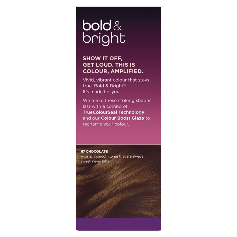 Load image into Gallery viewer, Clairol Bold &amp; Bright Permanent Hair Colour 67 Chocolate
