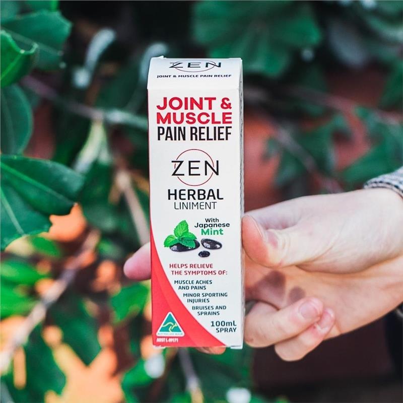 Load image into Gallery viewer, Zen Joint &amp; Muscle Relief Liniment Spray 100mL
