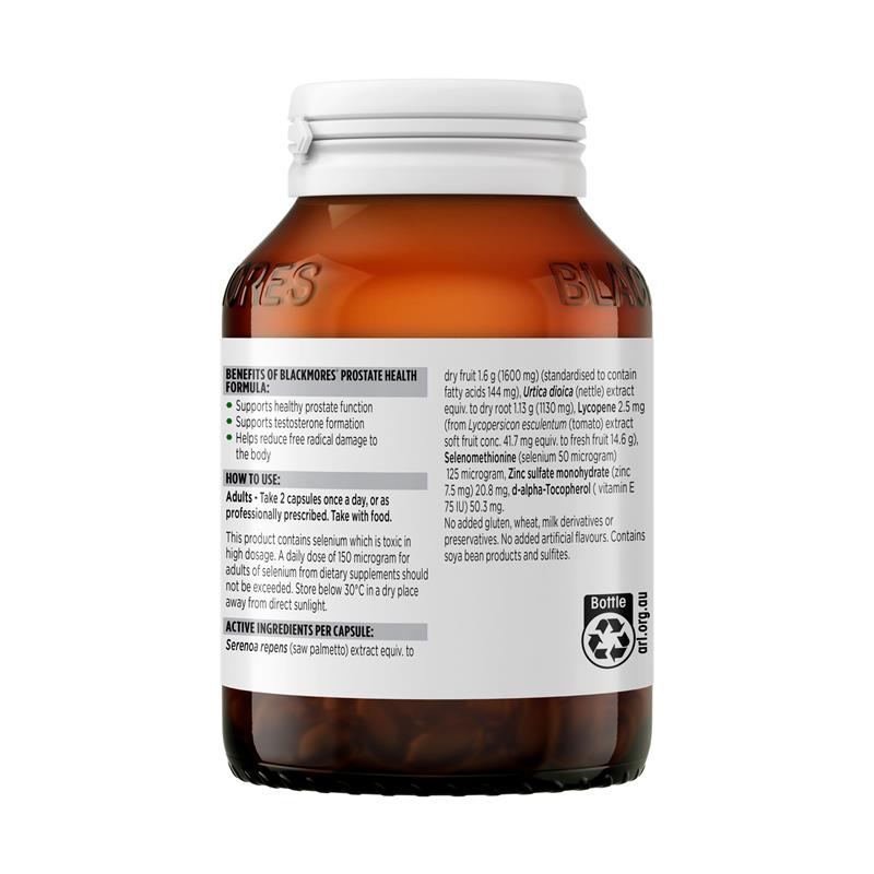 Load image into Gallery viewer, Blackmores Prostate Health Formula 60 Capsules
