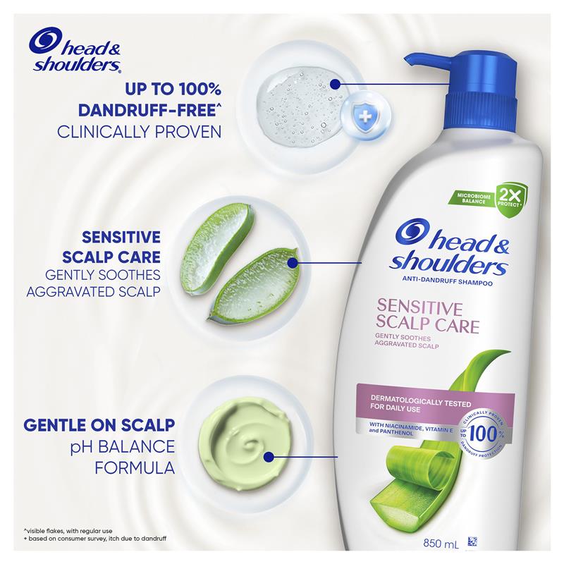 Load image into Gallery viewer, Head &amp; Shoulders Sensitive Shampoo 850ml
