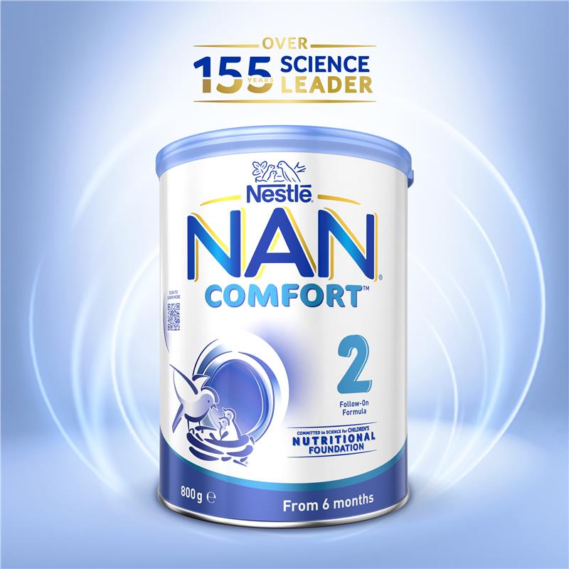 Load image into Gallery viewer, Nestle NAN COMFORT 2 Baby Follow-on Formula Powder, From 6 to 12 Months – 800g
