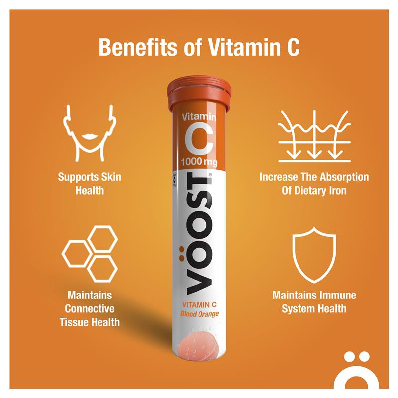 Load image into Gallery viewer, Voost Vitamin C Effervescent 20 Tablets
