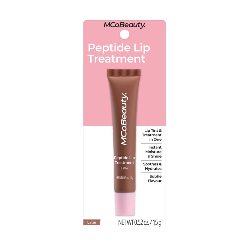 Load image into Gallery viewer, MCoBeauty Peptide Lip Treatmemt Latte
