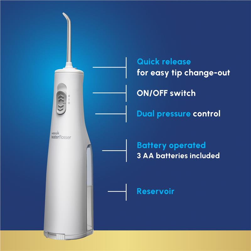 Load image into Gallery viewer, Waterpik Waterflosser Cordless Express White
