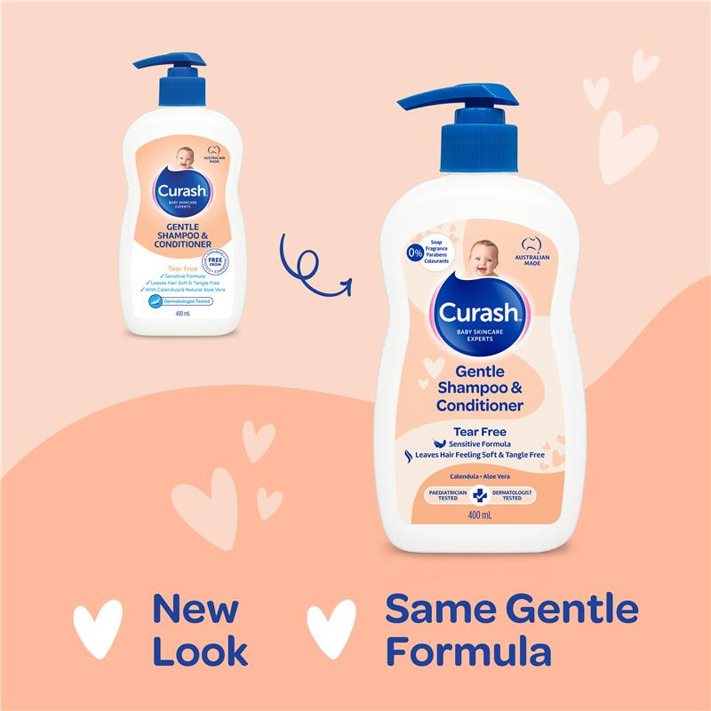 Load image into Gallery viewer, Curash Gentle Shampoo &amp; Conditioner 400ml
