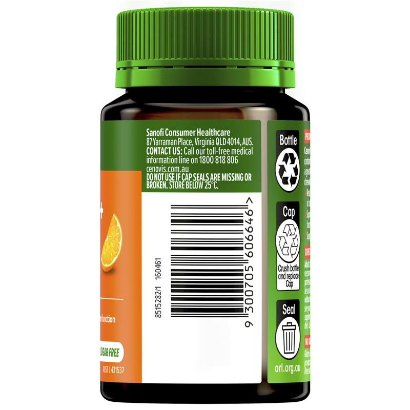 Load image into Gallery viewer, Cenovis Chewable Immune + Energy 60 Tablets
