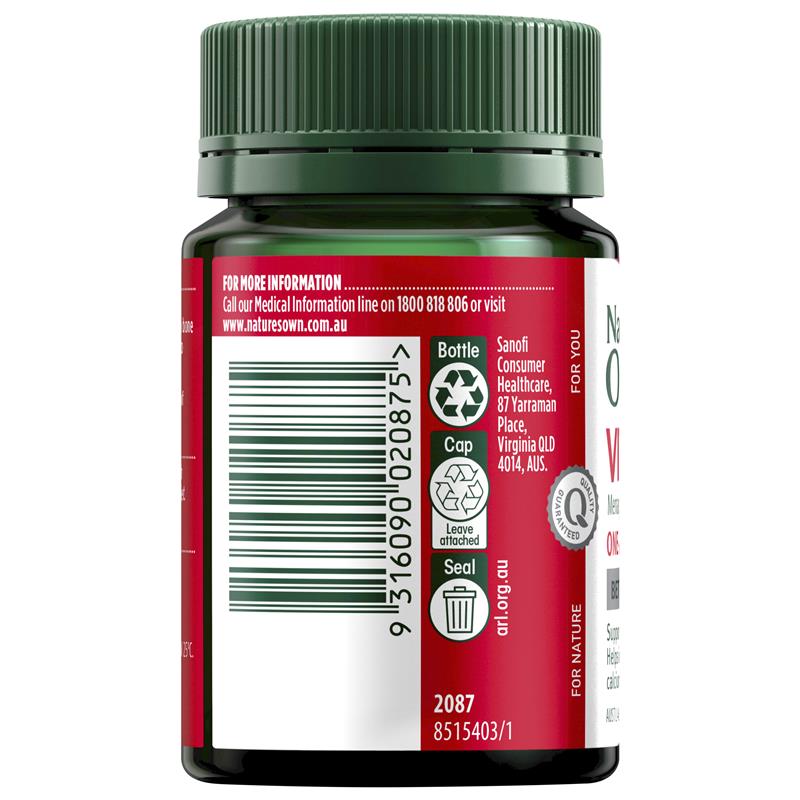 Load image into Gallery viewer, Nature's Own K2 180mcg 60 Tablets
