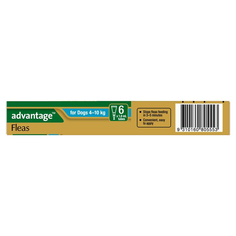 Load image into Gallery viewer, Advantage for  Dogs 4 - 10 kg 6 pack

