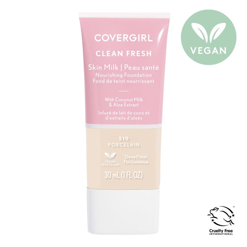 Load image into Gallery viewer, Covergirl Clean Fresh Skin Milk Foundation Porcelain 510 30ml
