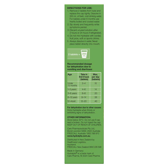Hydralyte Electrolyte Effervescent Pineapple 20 Tablets