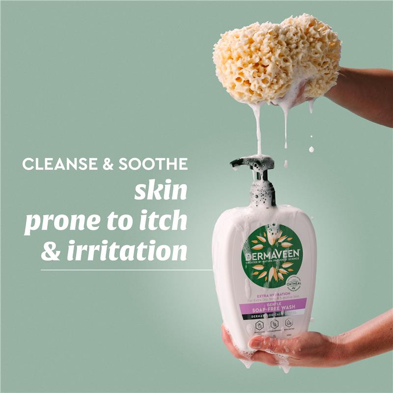 Load image into Gallery viewer, DermaVeen Extra Hydration Gentle Soap Free Wash 250ml
