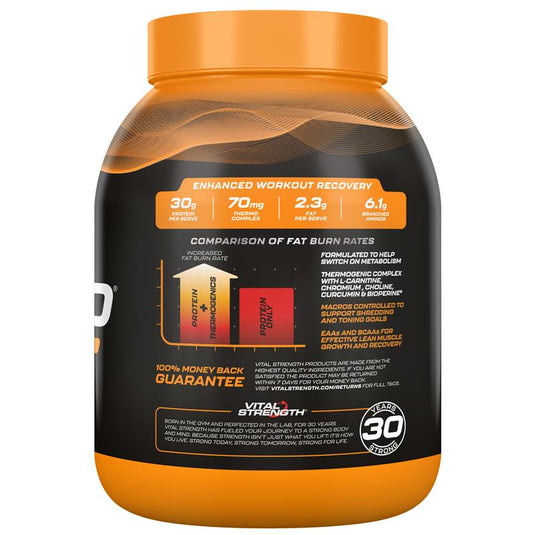 Vital Strength Hydroxy Ripped Thermogenic Protein Powder Chocolate 2kg